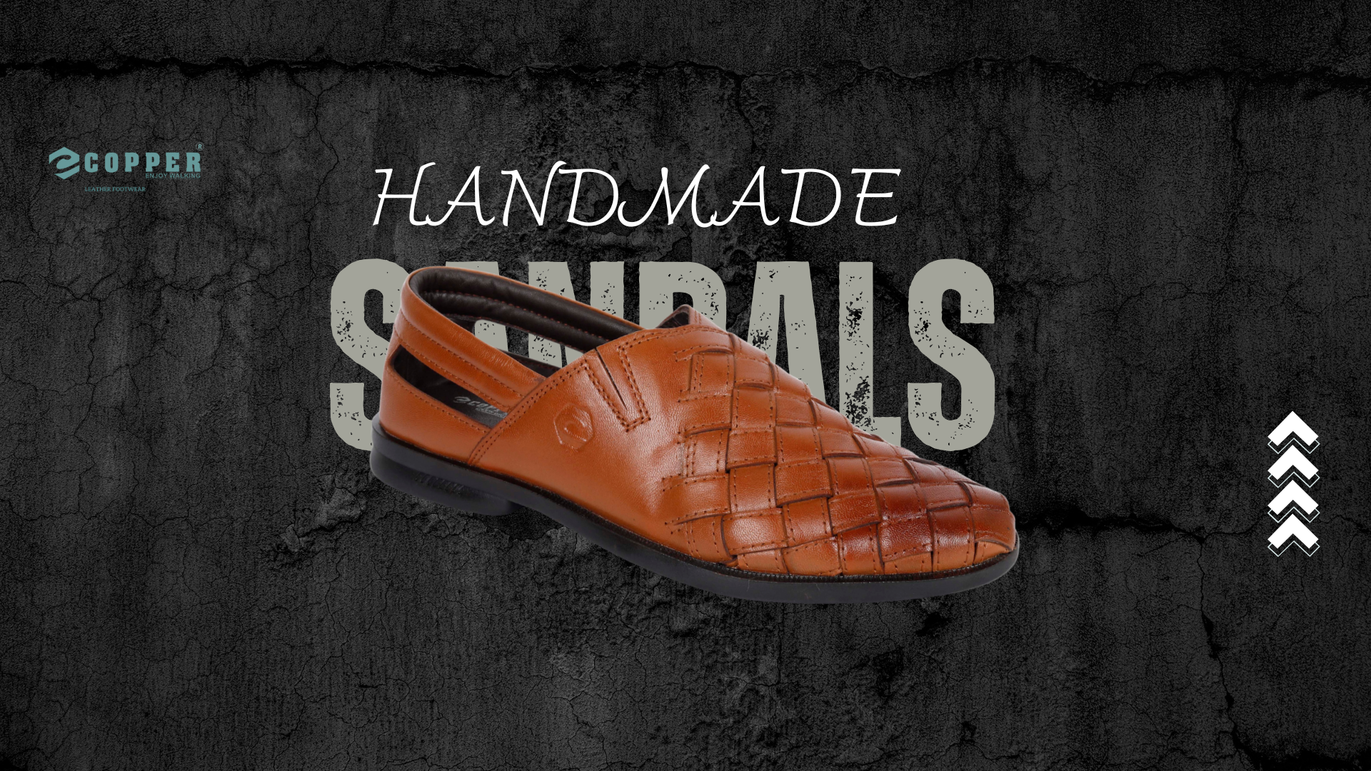 Handmade Sandals for Men – Genuine Leather Comfort | Copper Footwear